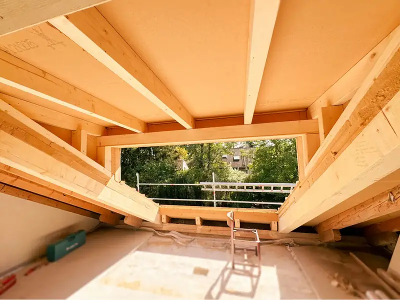 Gaube mit Dachfenster – omdrom Zimmerei & Holzbau, Scheyern bei Pfaffenhofen