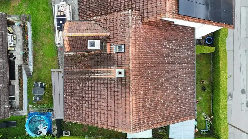 Schritt 1: Bestandsdach – omdrom Zimmerei & Holzbau, Scheyern bei Pfaffenhofen
